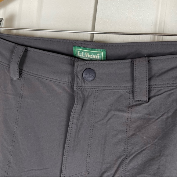 L.L. Bean Cresta Hiking Pants Men’s 36x30 Gray Nylon Utility Cargo Fish Outdoor - Picture 6 of 16